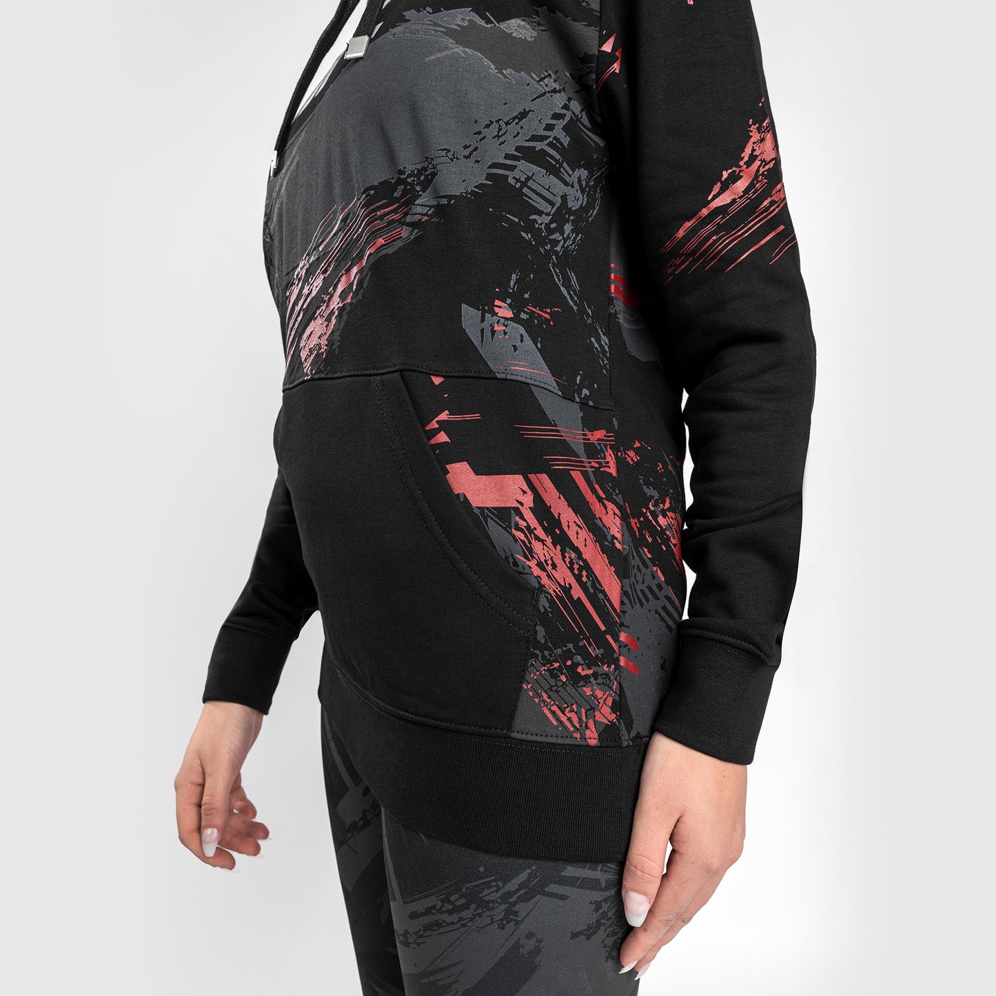 UFC Venum Authentic Fight Week 2.0 Sweatshirt met capuchon - Voor Dames -  Zwart