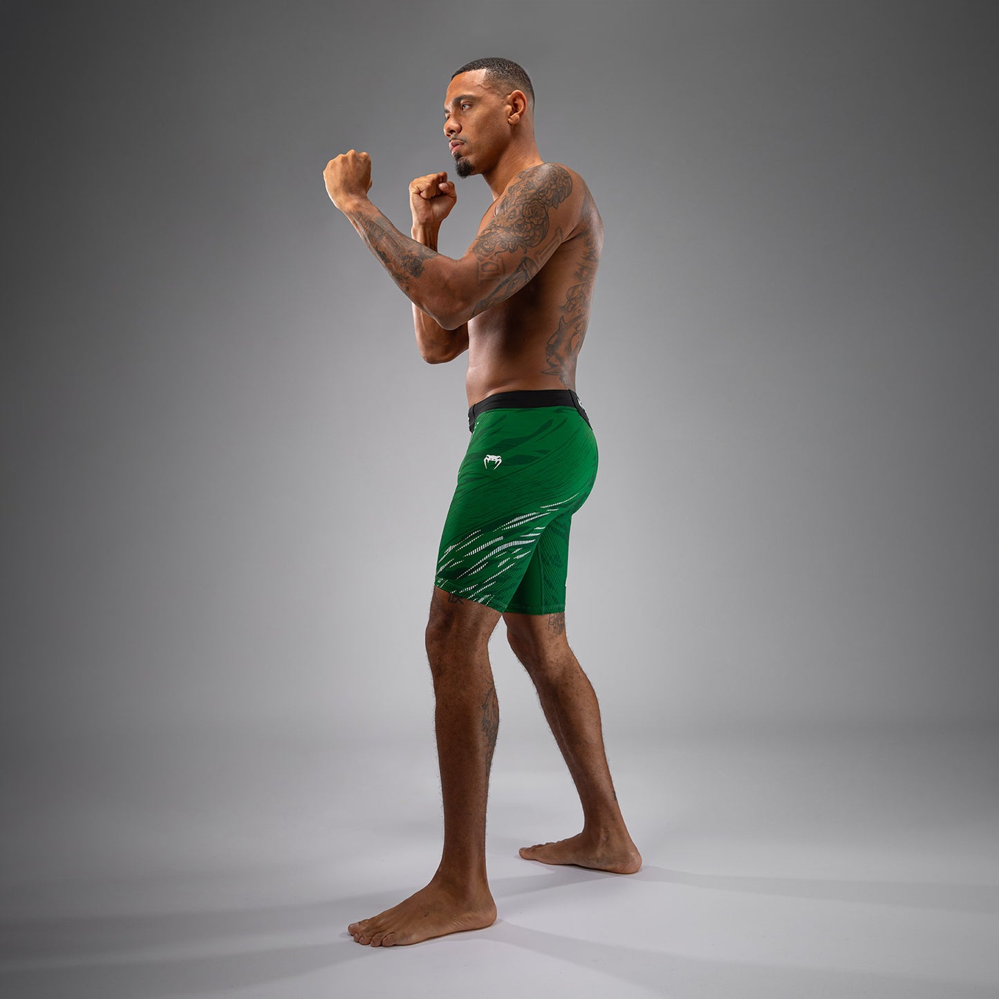 UFC Fusion by Venum Authentic Fight Night Vale Tudo Shorts voor Heren - Groen
