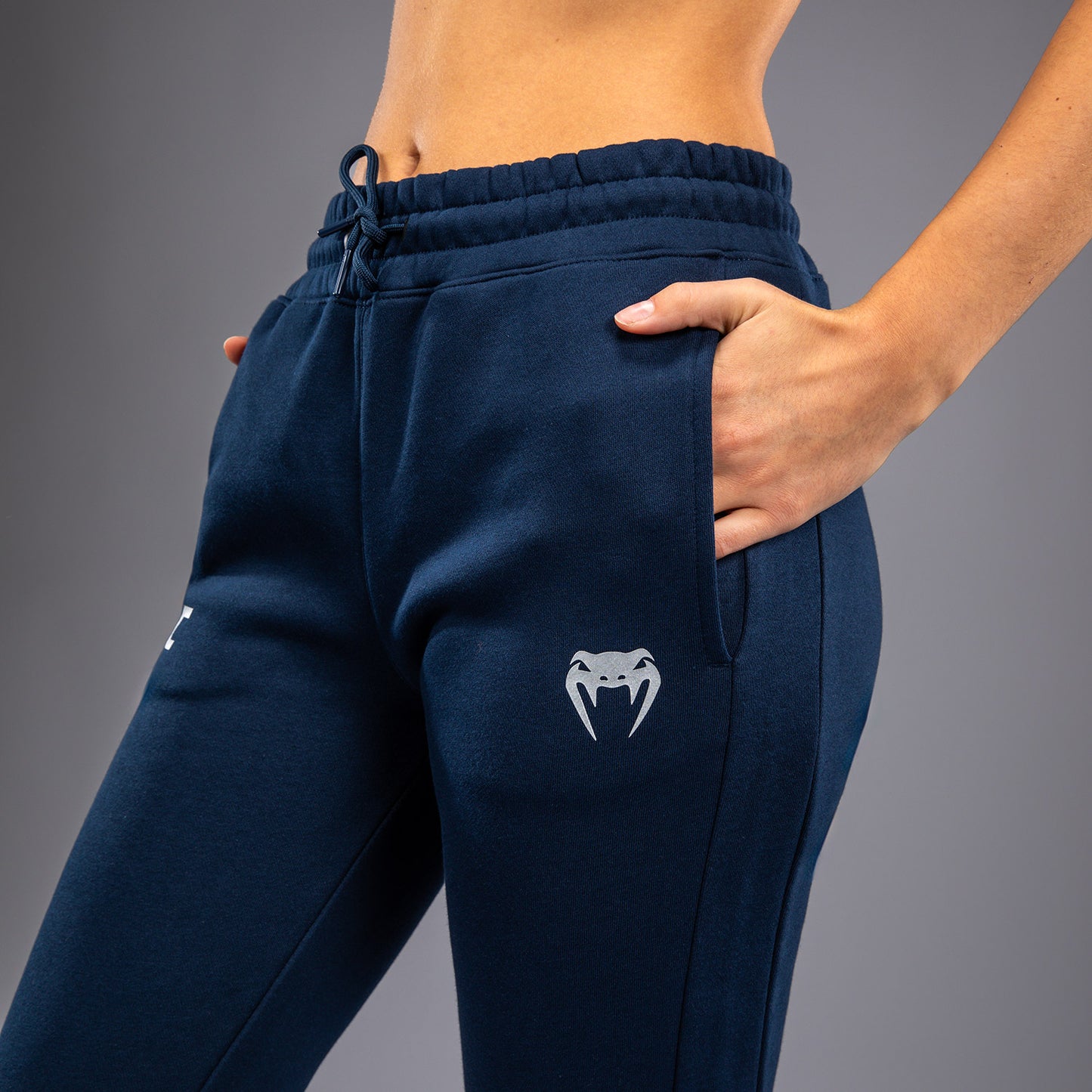 UFC Fusion by Venum Fight Week Katoenen Broek voor Dames - Solid Oceaanblauw