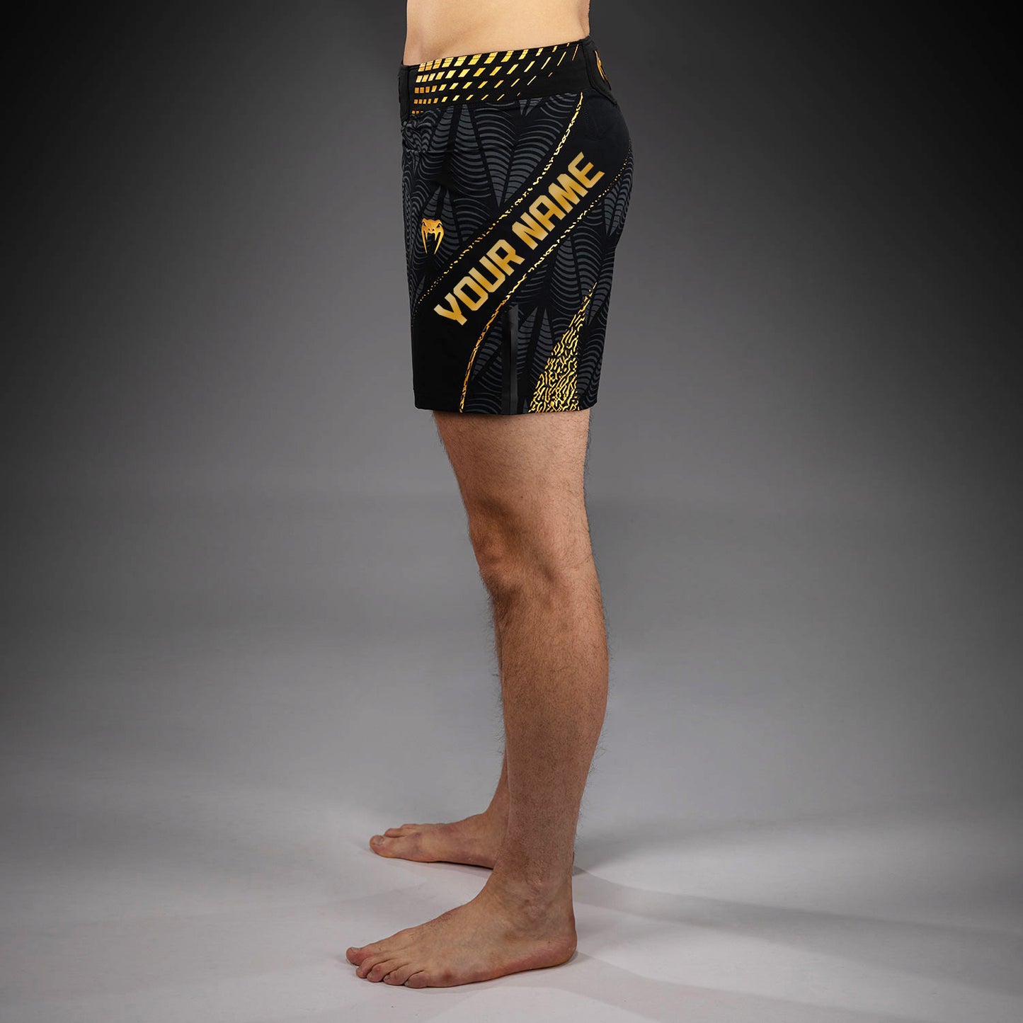 UFC Zenith by Venum Authentic Fight Night Short Fit Fight Short Heren Personalized - Champion
