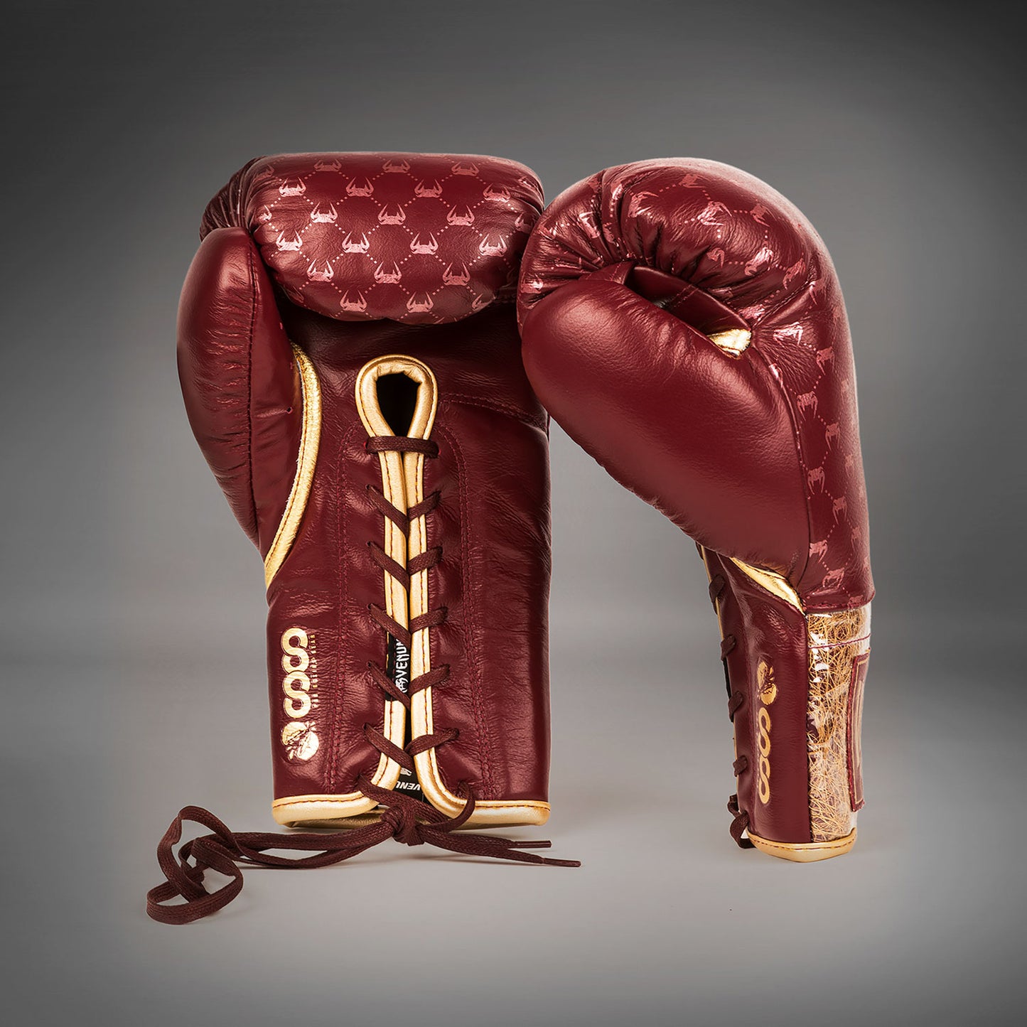 Venum Coco Monogram Pro bokshandschoenen  - Granaatrood