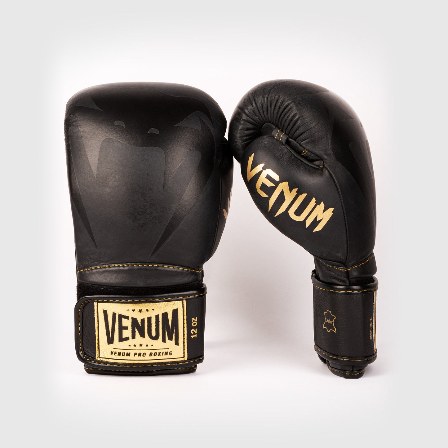 Venum Giant 2.0 Pro bokshandschoenen klittenband - Zwart/Zwart-Goud