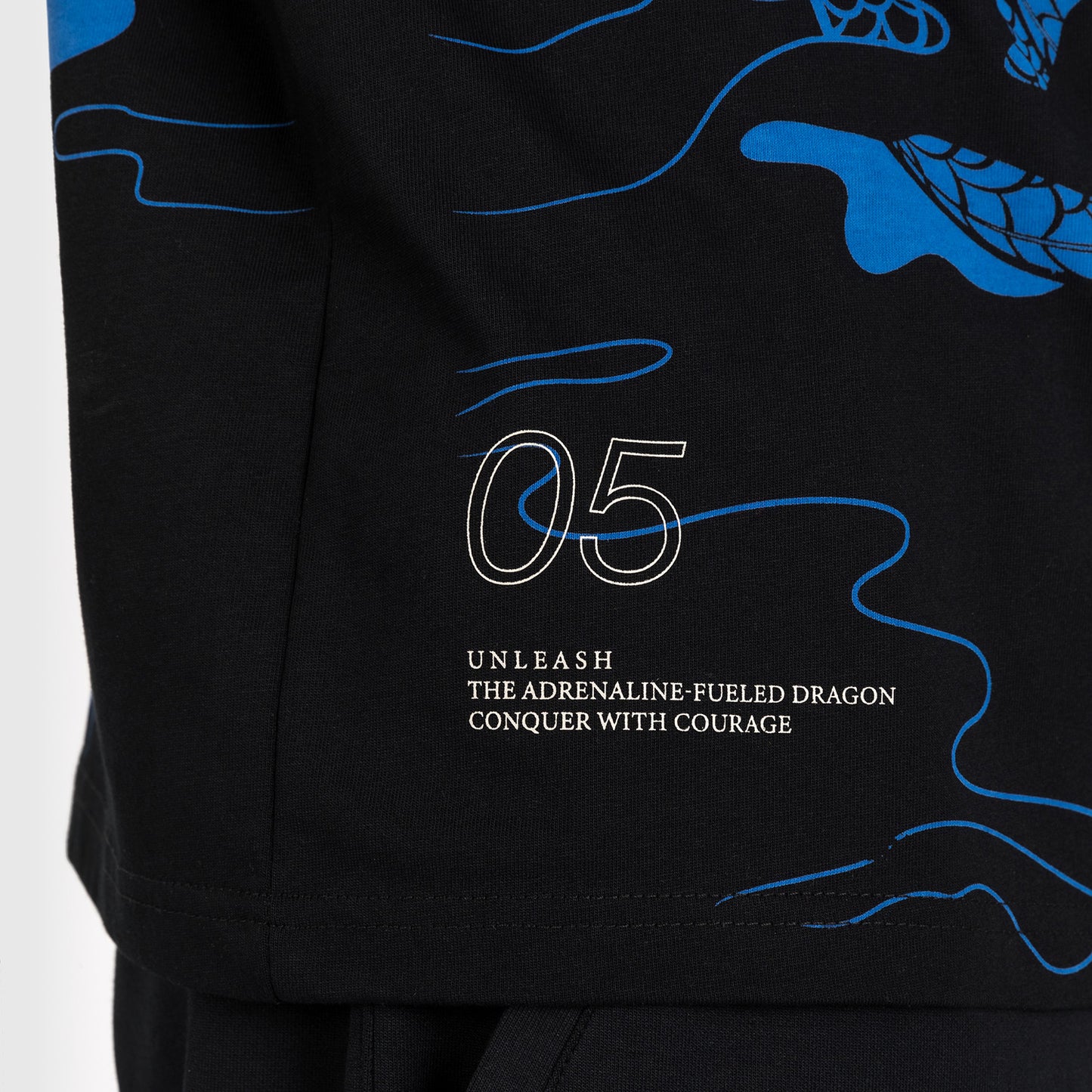 Venum Dragon's Flight Heren T-shirt - Middernachtblauw