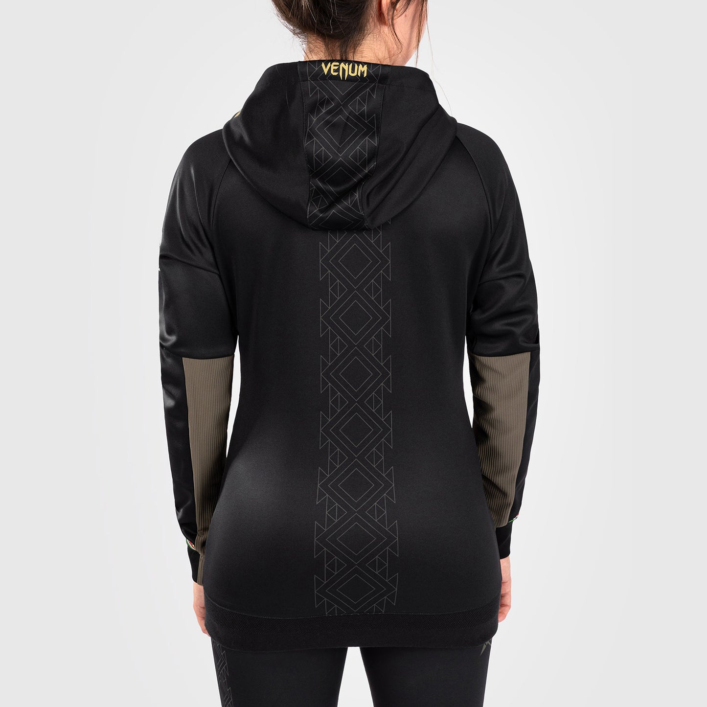 Noche UFC by Venum Authentic Fight Night Walkout-hoodie voor dames - zwart