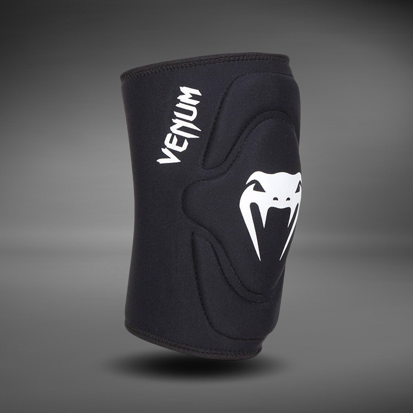 Venum Kontact Lycra/Gel Knee Pads - Zwart