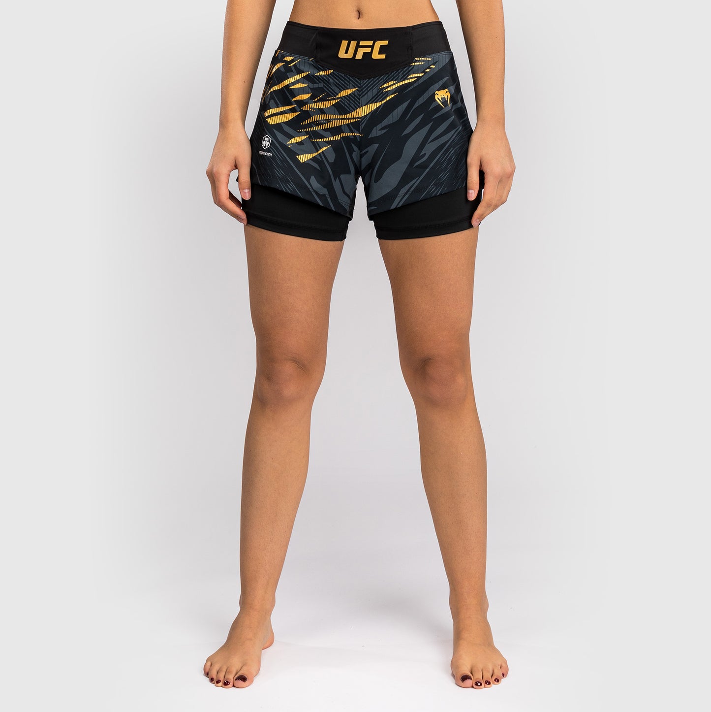 UFC Fusion by Venum Personalized Authentic Fight Night Fight Shorts voor Dames - Kampioen