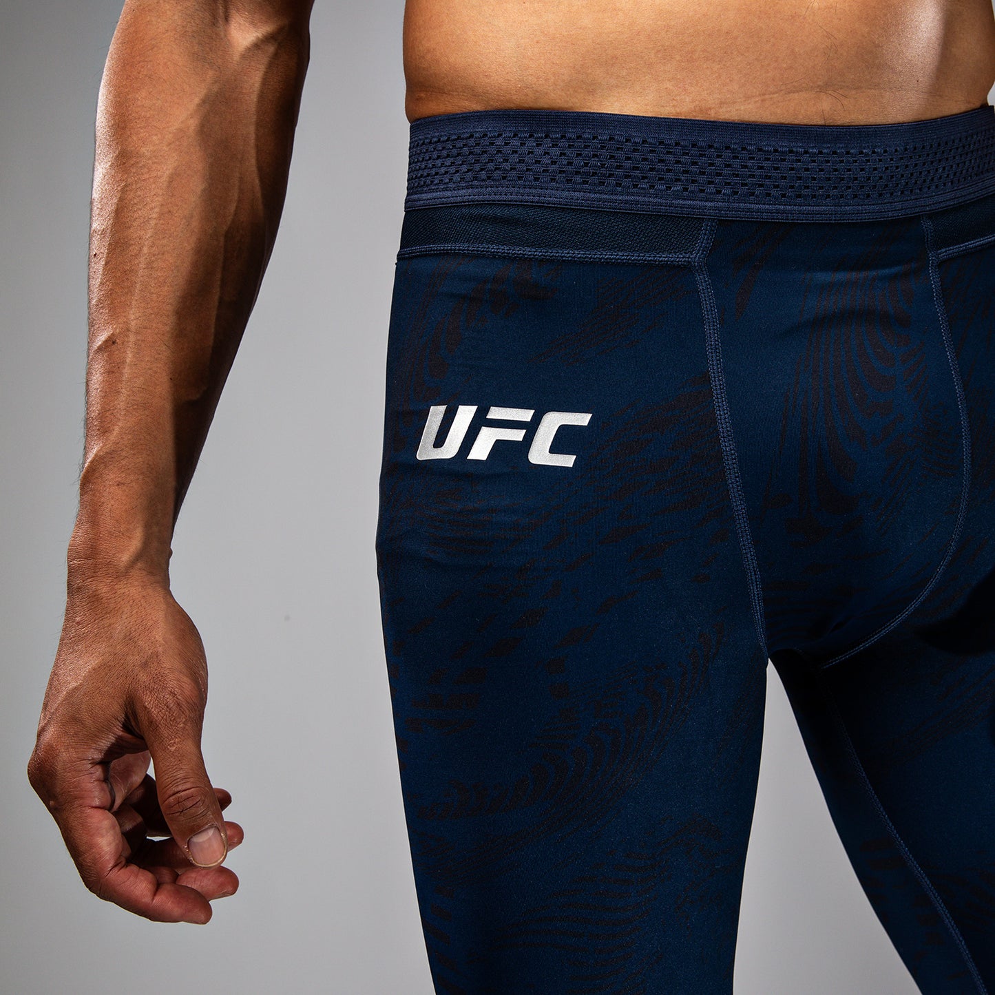 UFC Fusion by Venum Fight Week Performance Leggings voor Heren - Oceaanblauw