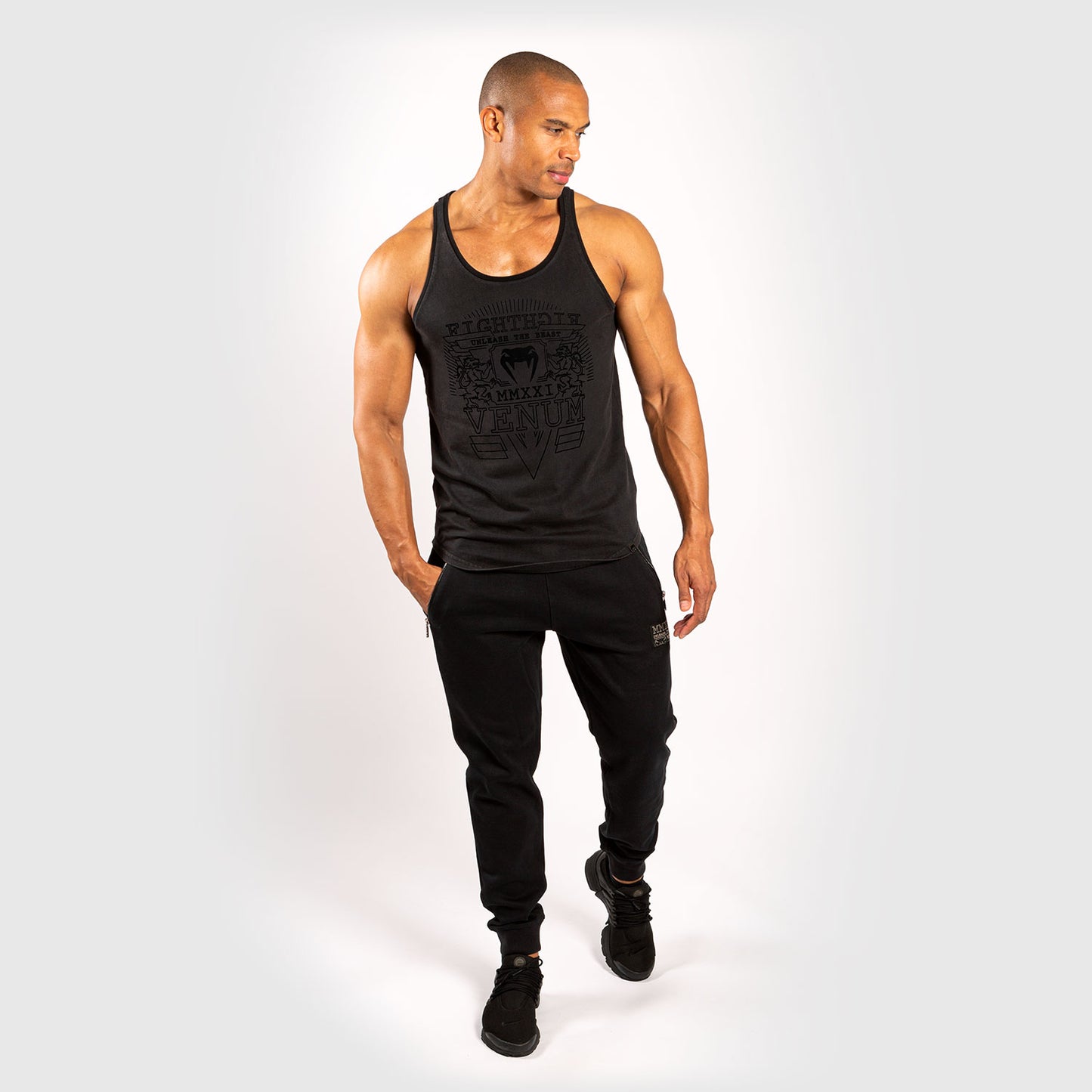 Venum LIONS21 tanktop - Zwart/Zwart