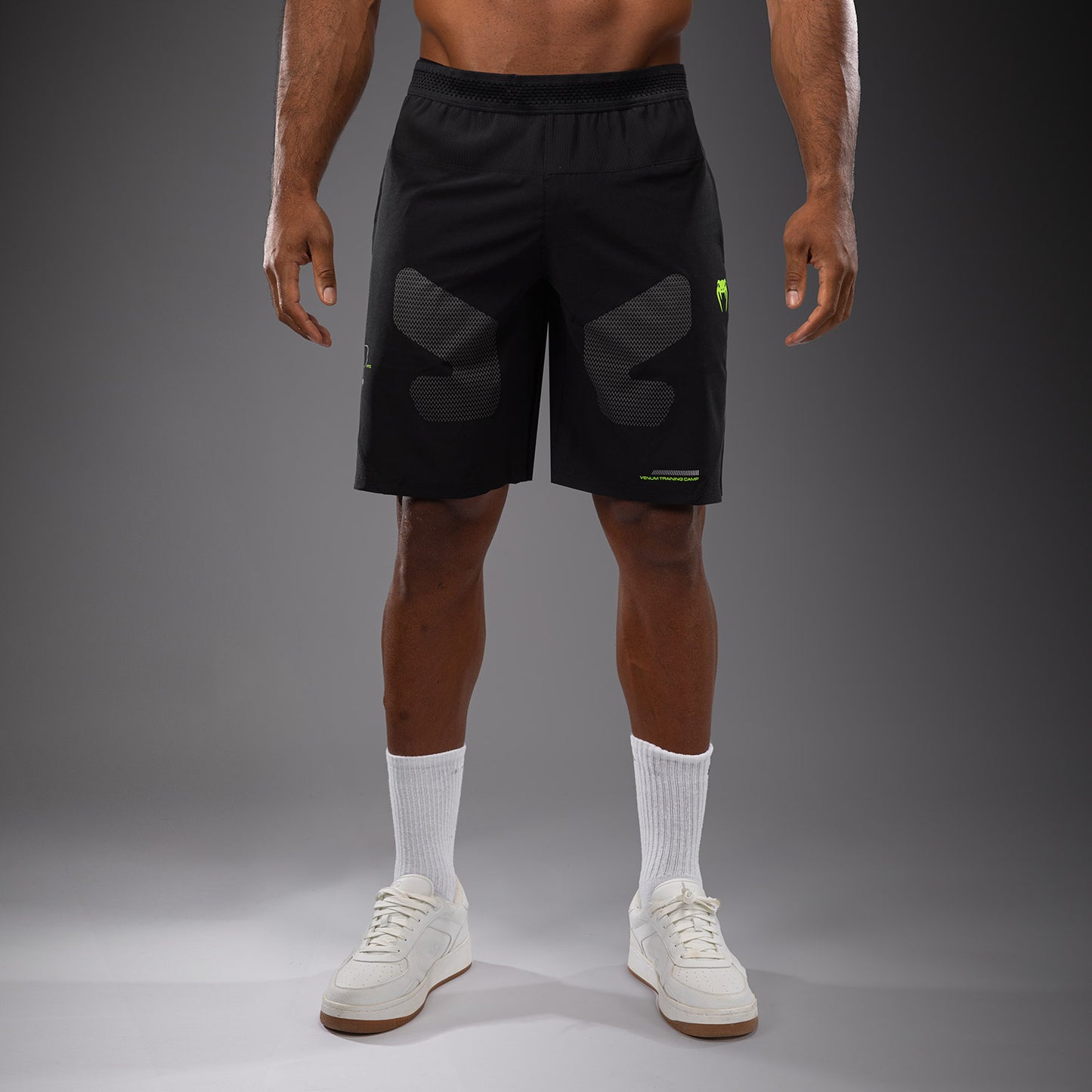 Venum Training Camp 4.0 Trainingsshort - Zwart/Neon Groen