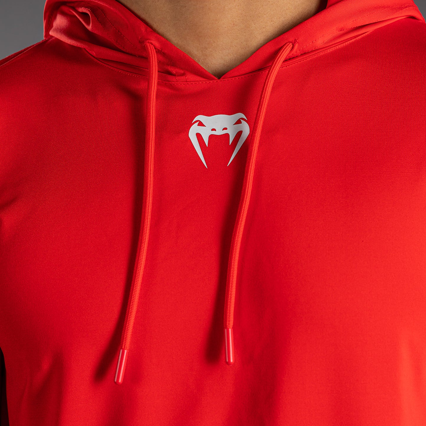 Venum Elite Dry Tech Hoodie met korte mouwen - Rood