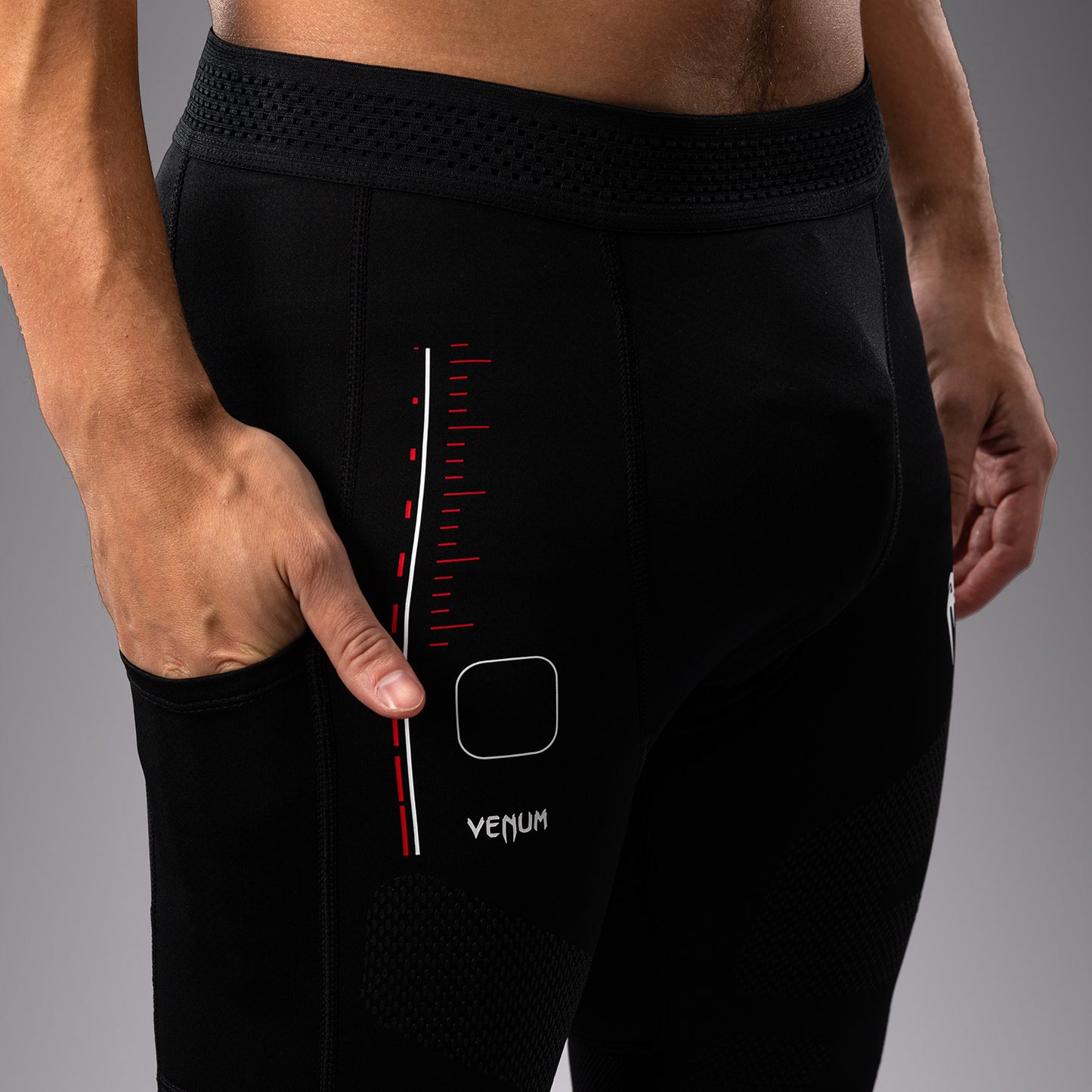 Venum Tactical XT Spats - Zwart / Vuurrood