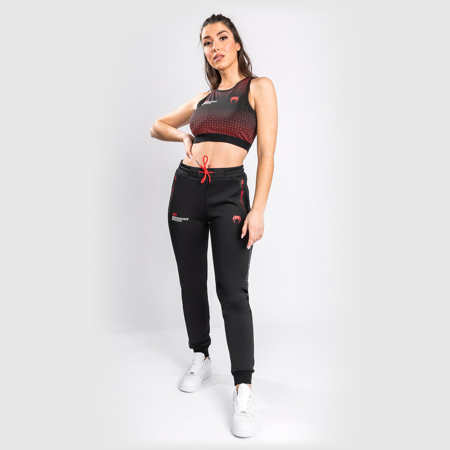 Venum UFC Performance Institute Sweatpants - Voor Dames - Zwart/Rood