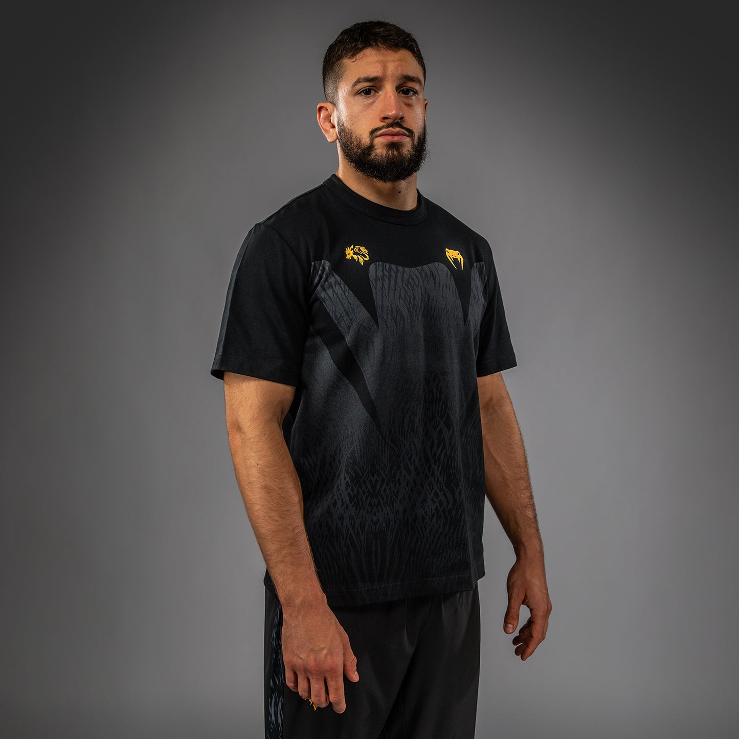 Venum x Chimaev T-shirt - Zwart/Grijs