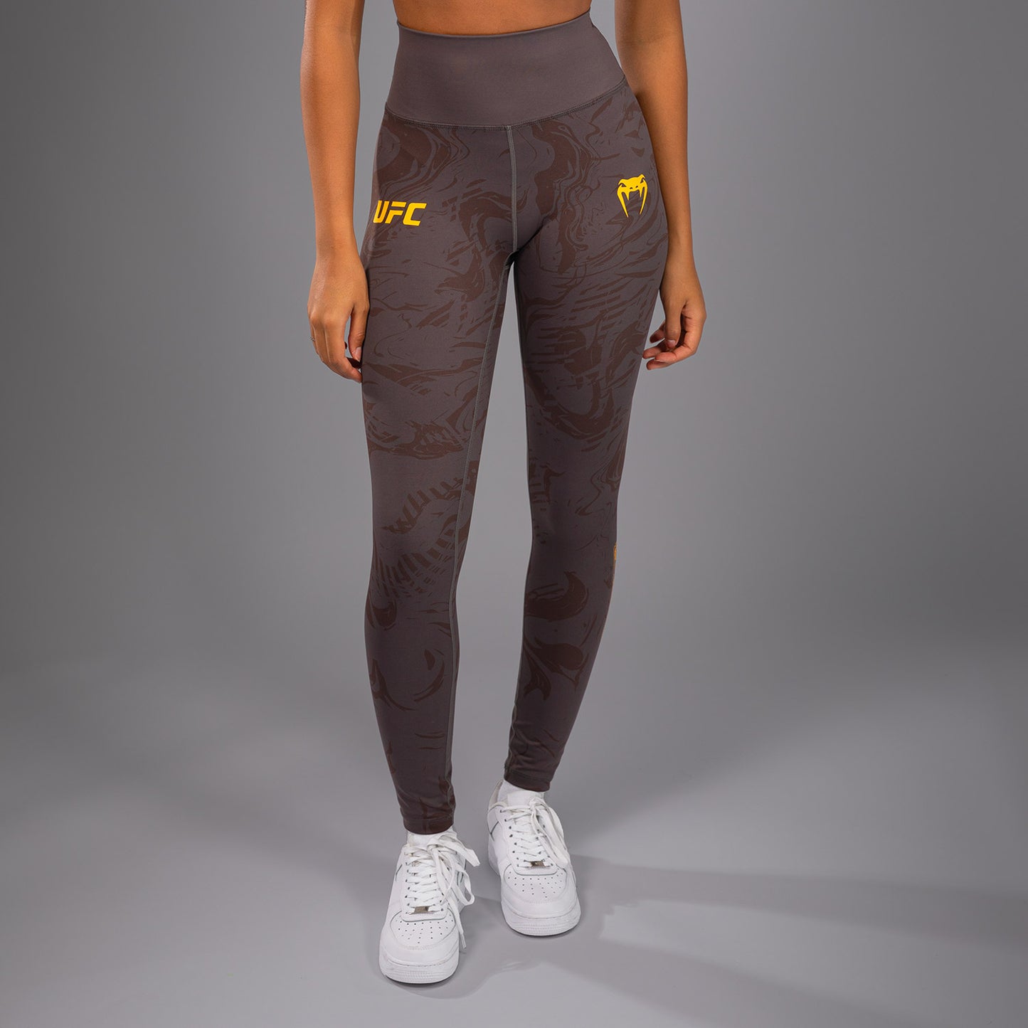 UFC Fusion by Venum Fight Week Performance Leggings voor Dames - Earthen Brown
