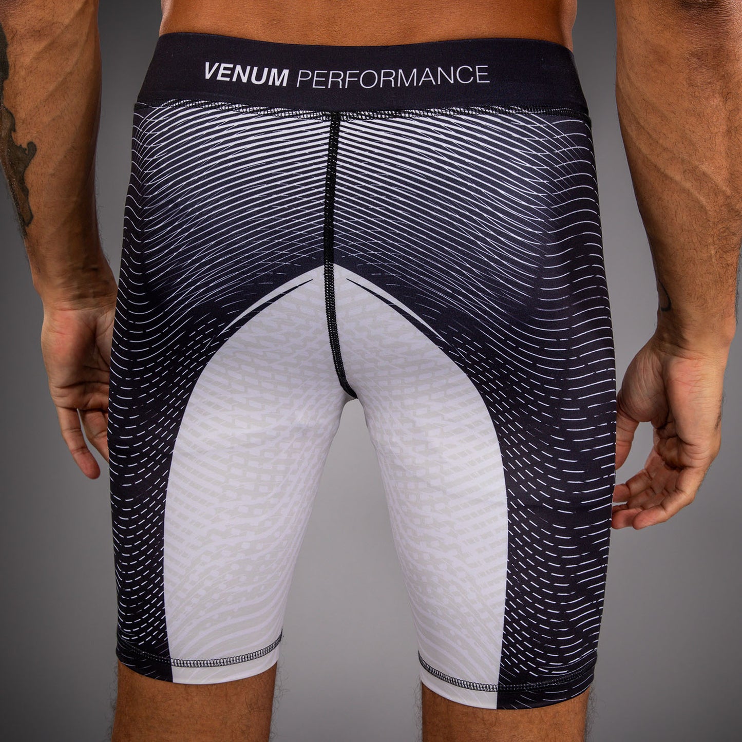 Venum Galactic 3.0 Compressieshort - Offwhite/Zwart