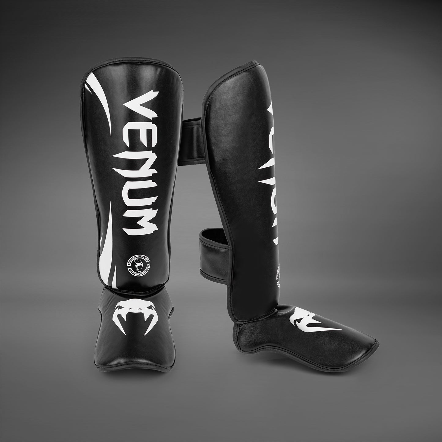 Venum Challenger Standup Scheenbeschermers - Zwart
