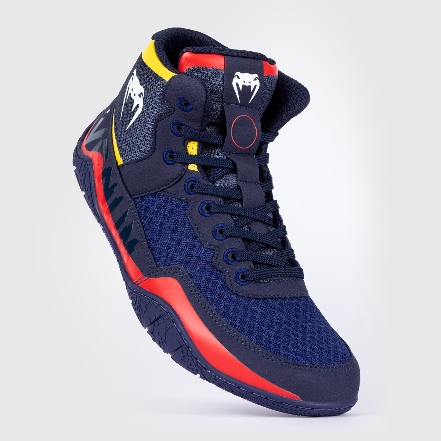 Venum Elite Worstelschoenen - Blauw/Geel