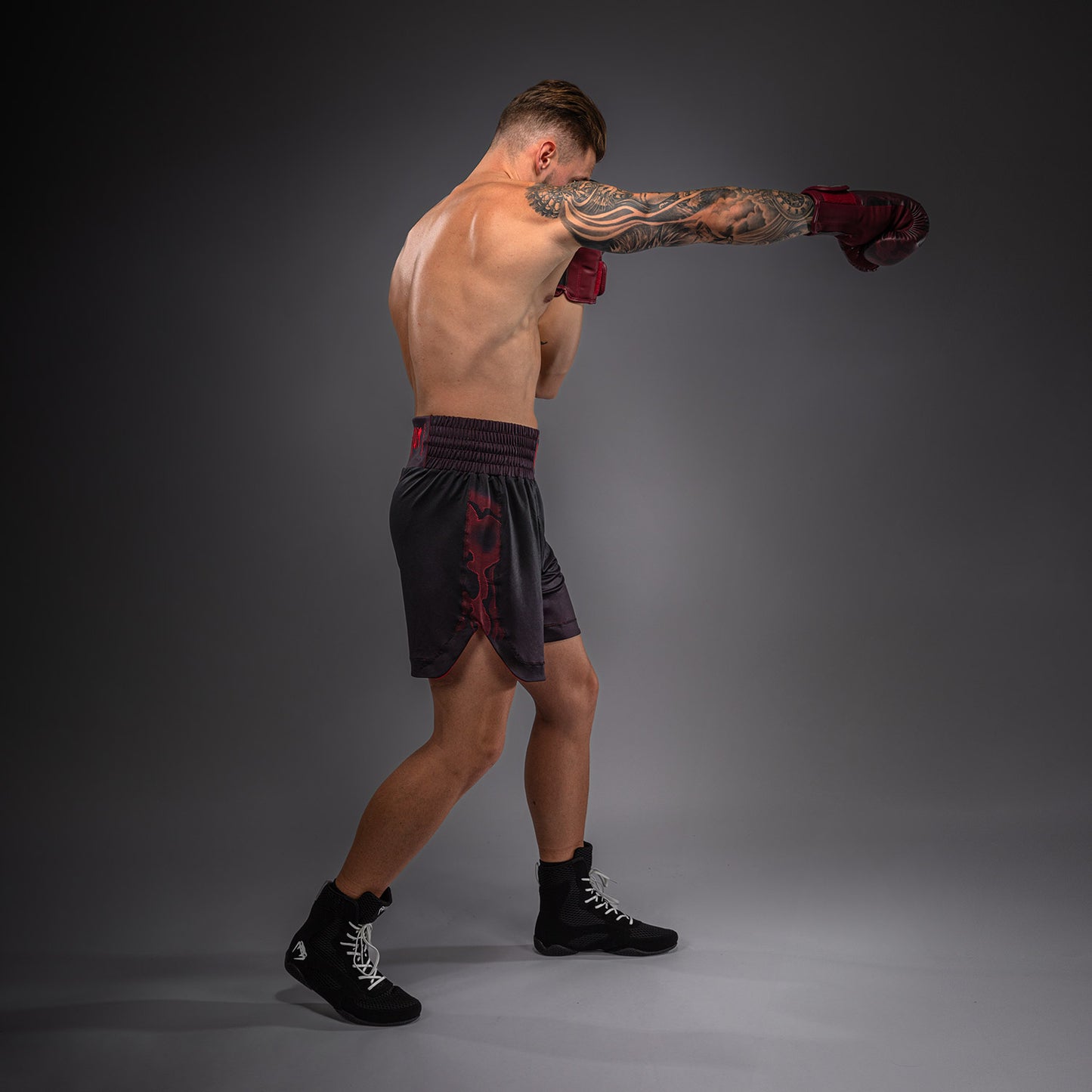 Venum Spectre Boksshort – Zwart/Rood