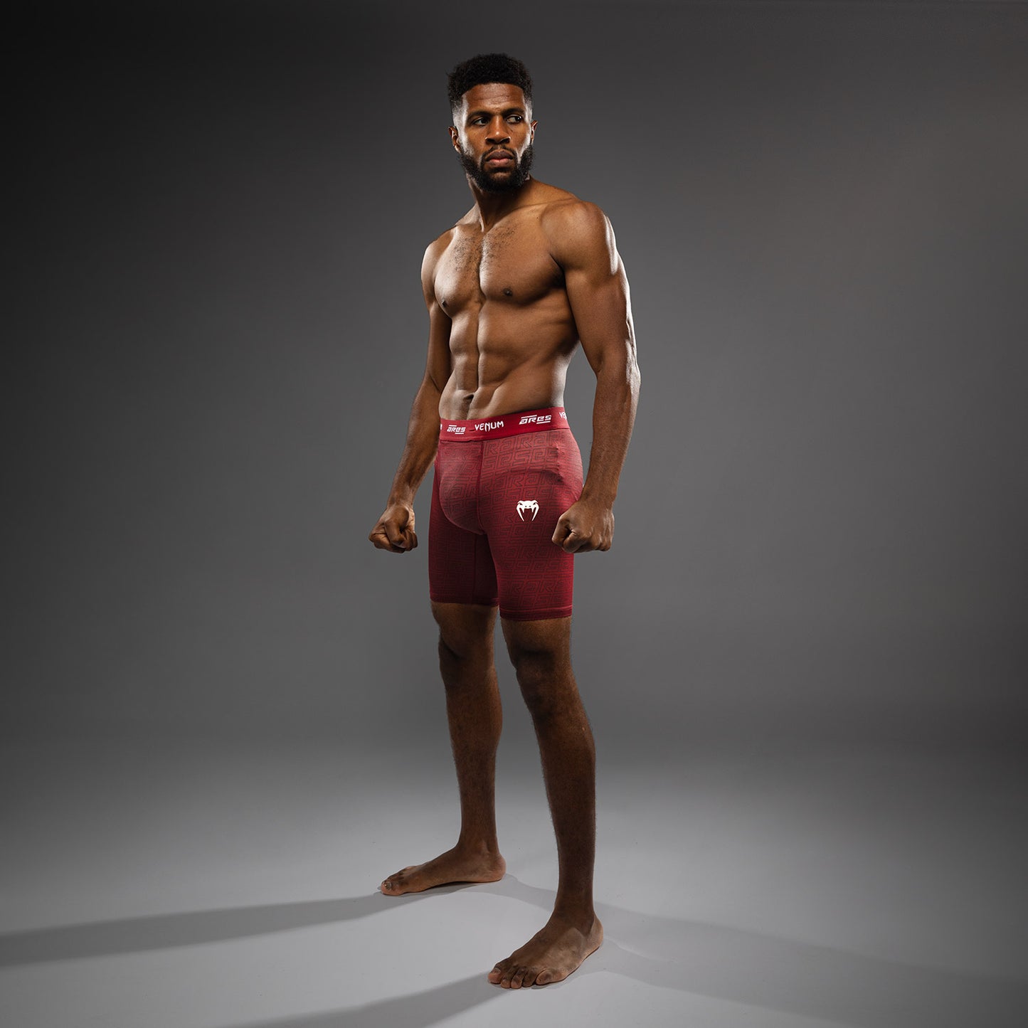 Venum x Ares Heren Vale Tudo Shorts - Bordeaux
