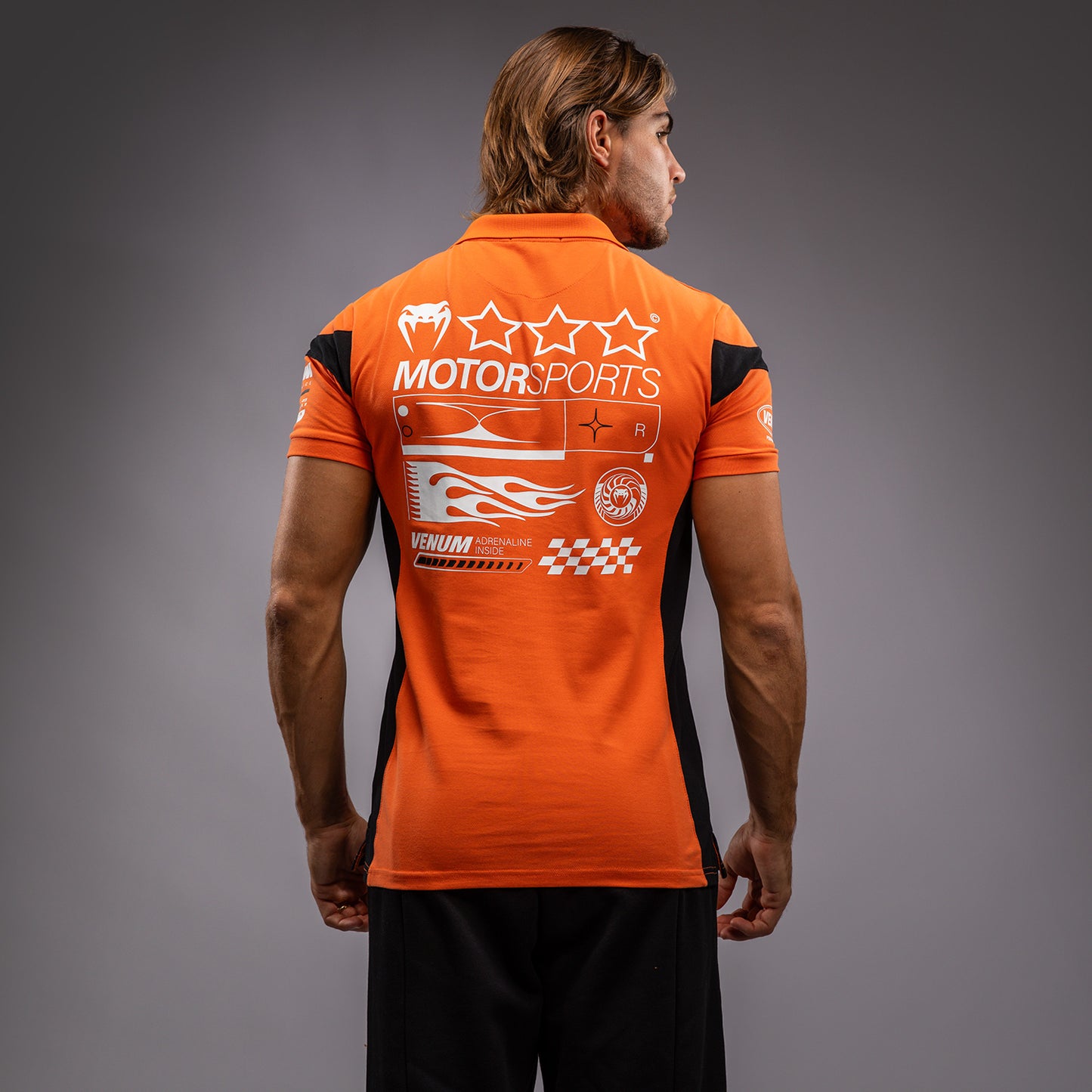 Venum Motorsport Katoenen Polo - Tangerine