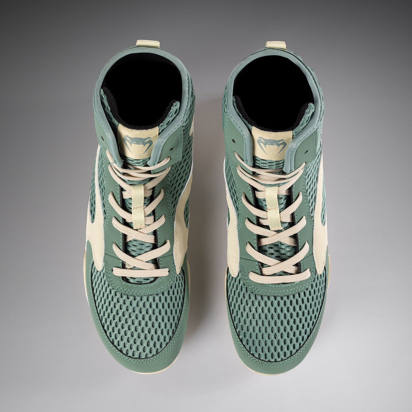 Venum Contender Boksschoenen - Aqua Groen/Ivoor