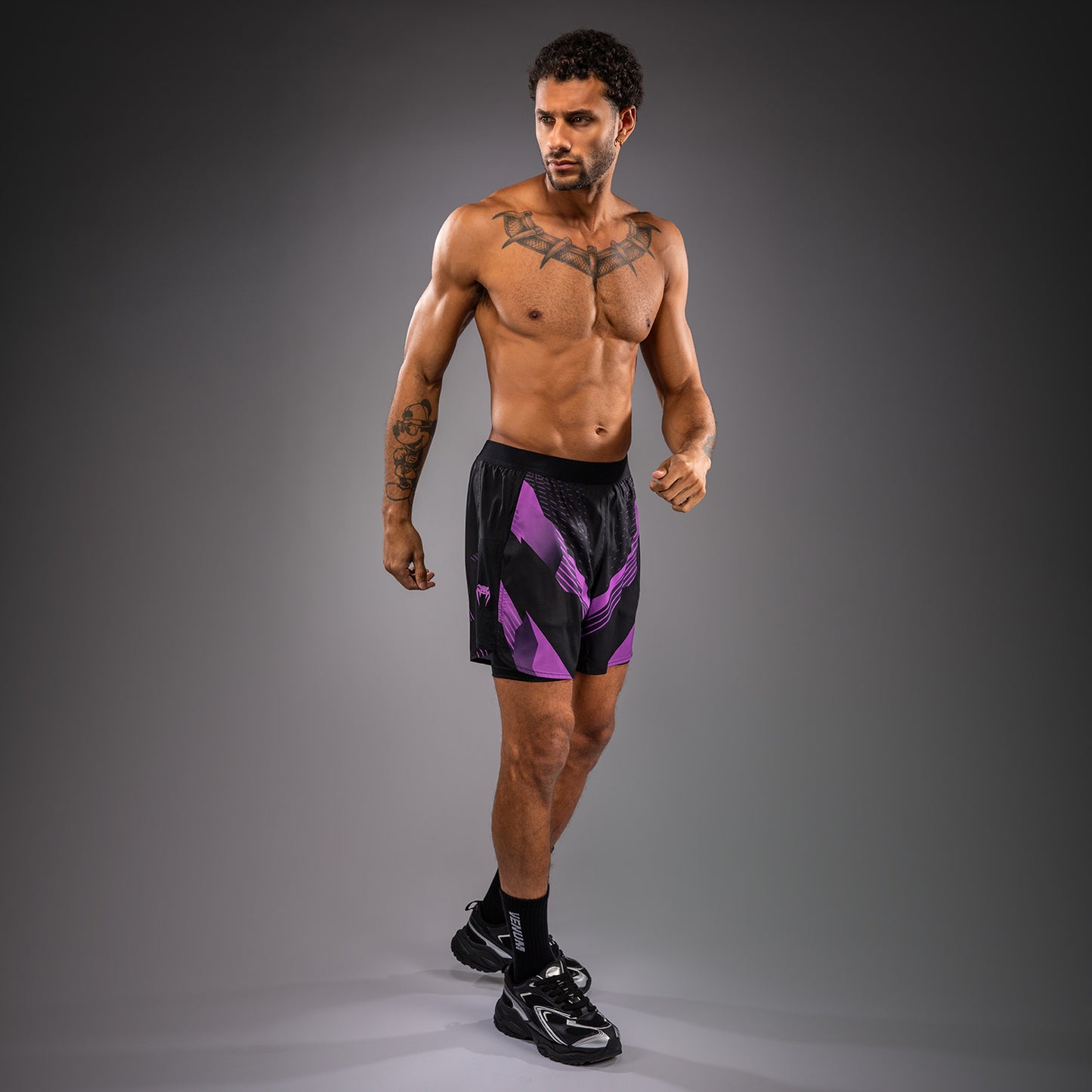 Venum No-Gi 6.0 Trainingsshorts - Zwart/Paars