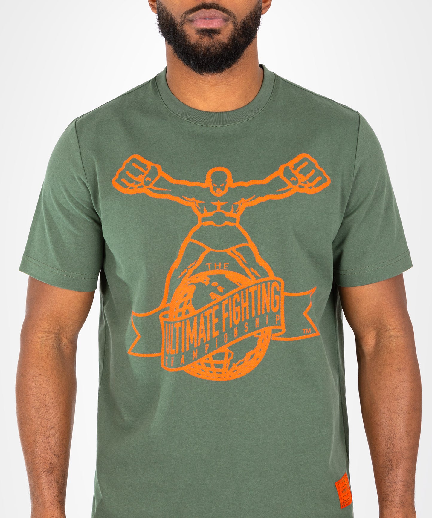 UFC by Venum Ulti-Man T-shirt - Khaki/Oranje