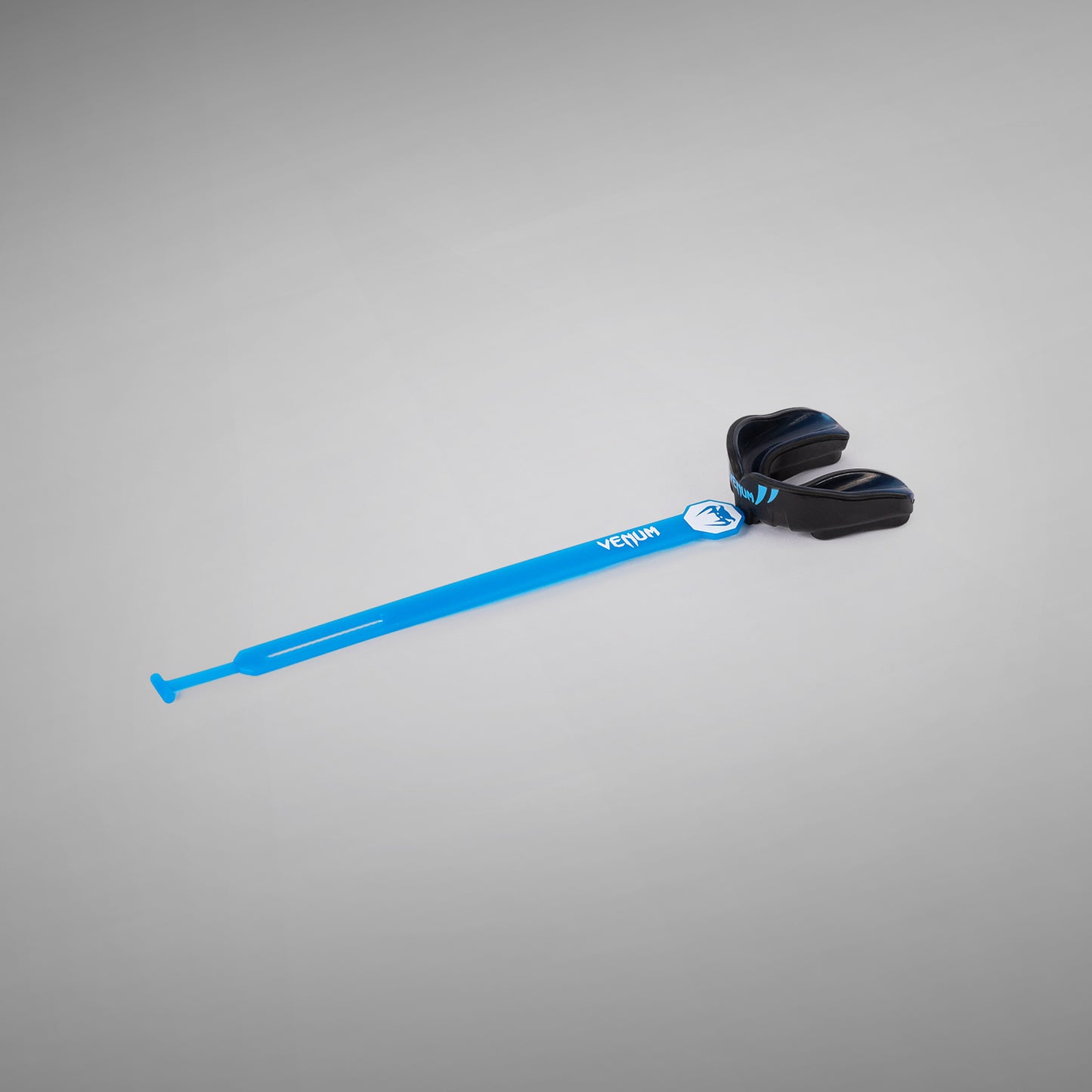 Venum Challenger Kindermondbeschermer met band/zonder band - Zwart/Blauw