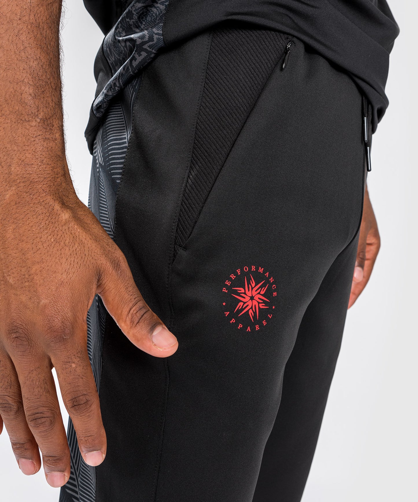 Venum Phantom joggingbroek - zwart/rood