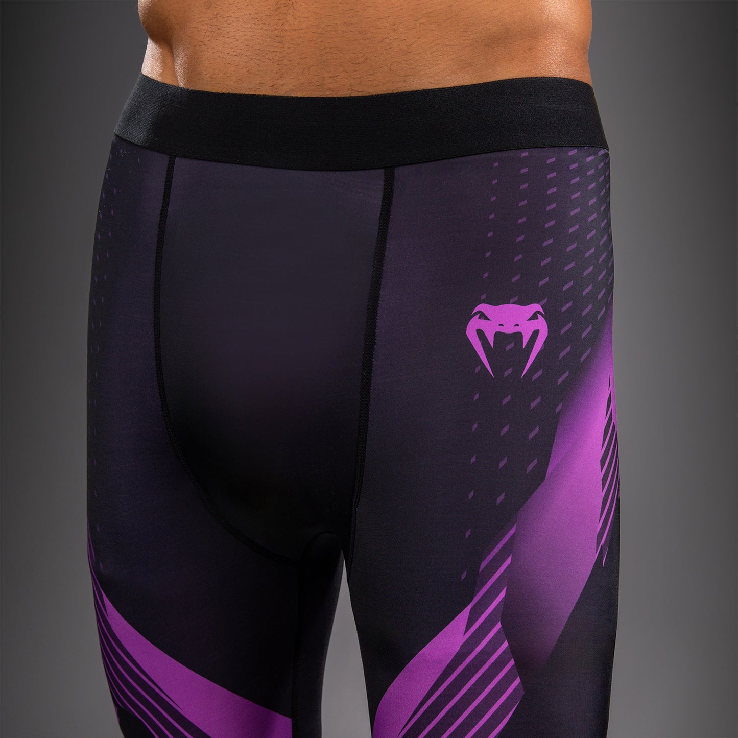 Venum No-Gi 6.0 Spats - Zwart/Paars