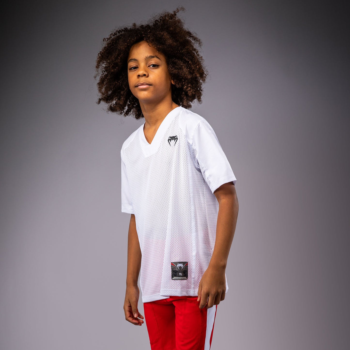 Venum Elite Football Voetbalshirt met korte mouwen voor kinderen - Wit