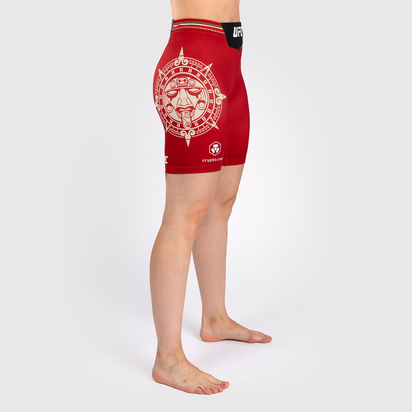 Noche UFC by Venum Authentic Fight Night Dames Vale Tudo Short - Long Fit - Rood
