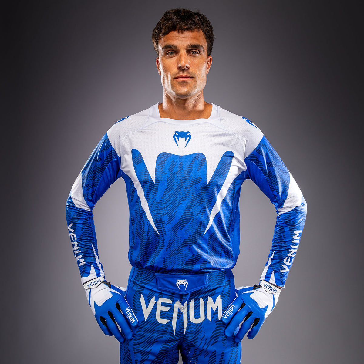 Venum MX Elite Motorsportsshirt - Blauw