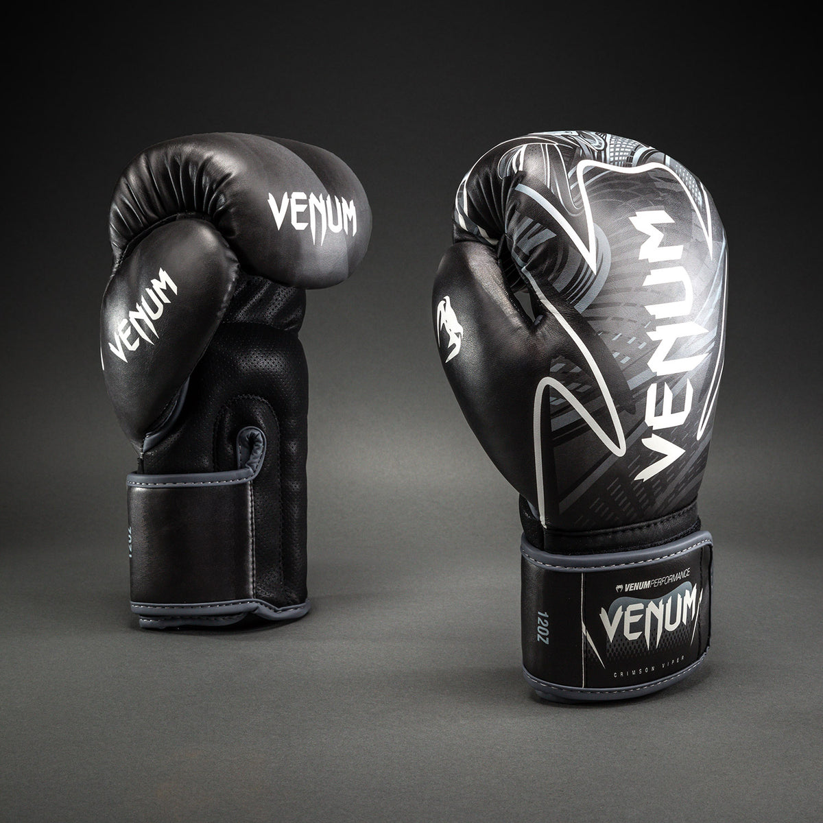 Venum Crimson Viper 2.0 Impact Bokshandschoenen - Zwart/Grijs