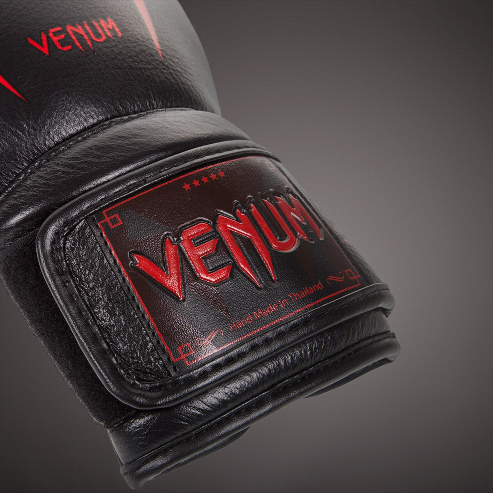 Venum Giant 3.0 Bokshandschoenen - nappaleer Zwarte Duivel