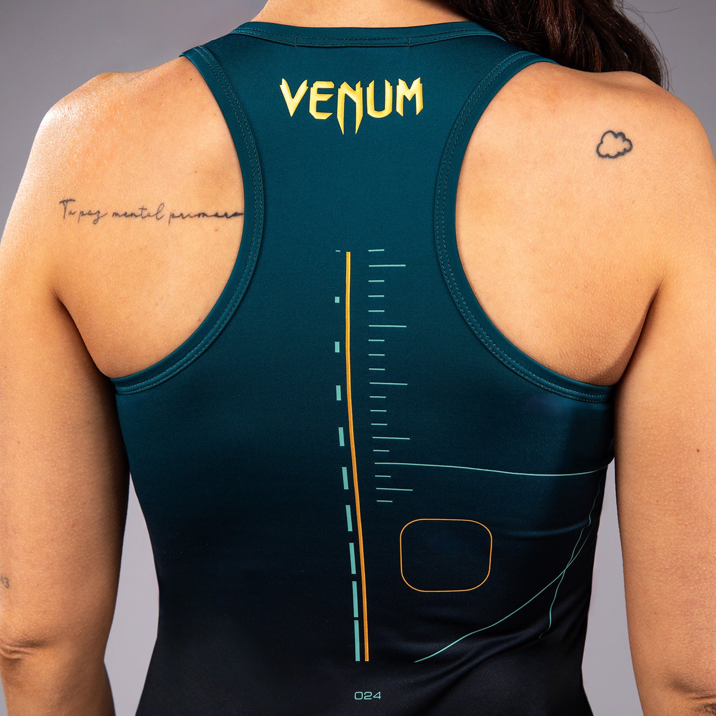 Venum Tactical XT Damestanktop Dry-Tech - Zwart/Bosgroen