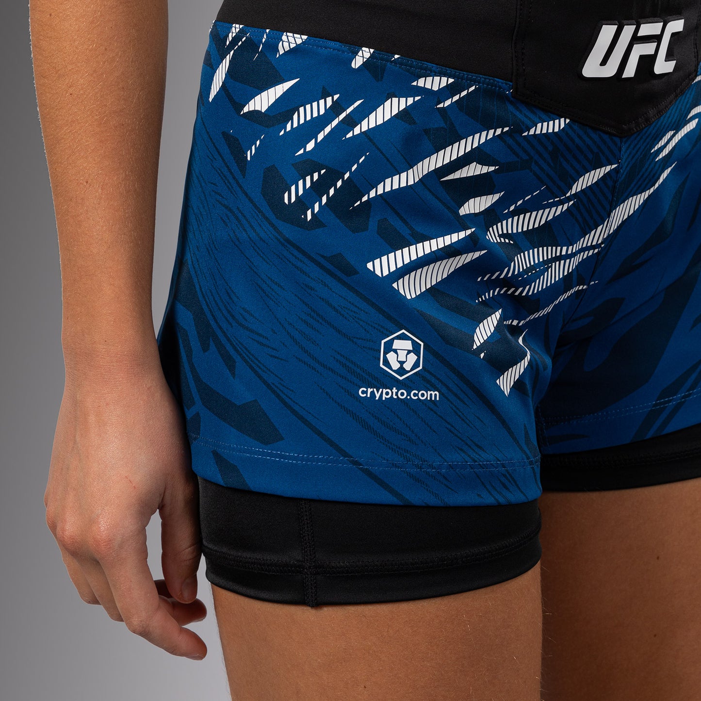 UFC Fusion by Venum Authentic Fight Night Fight Shorts voor Dames - Blauw