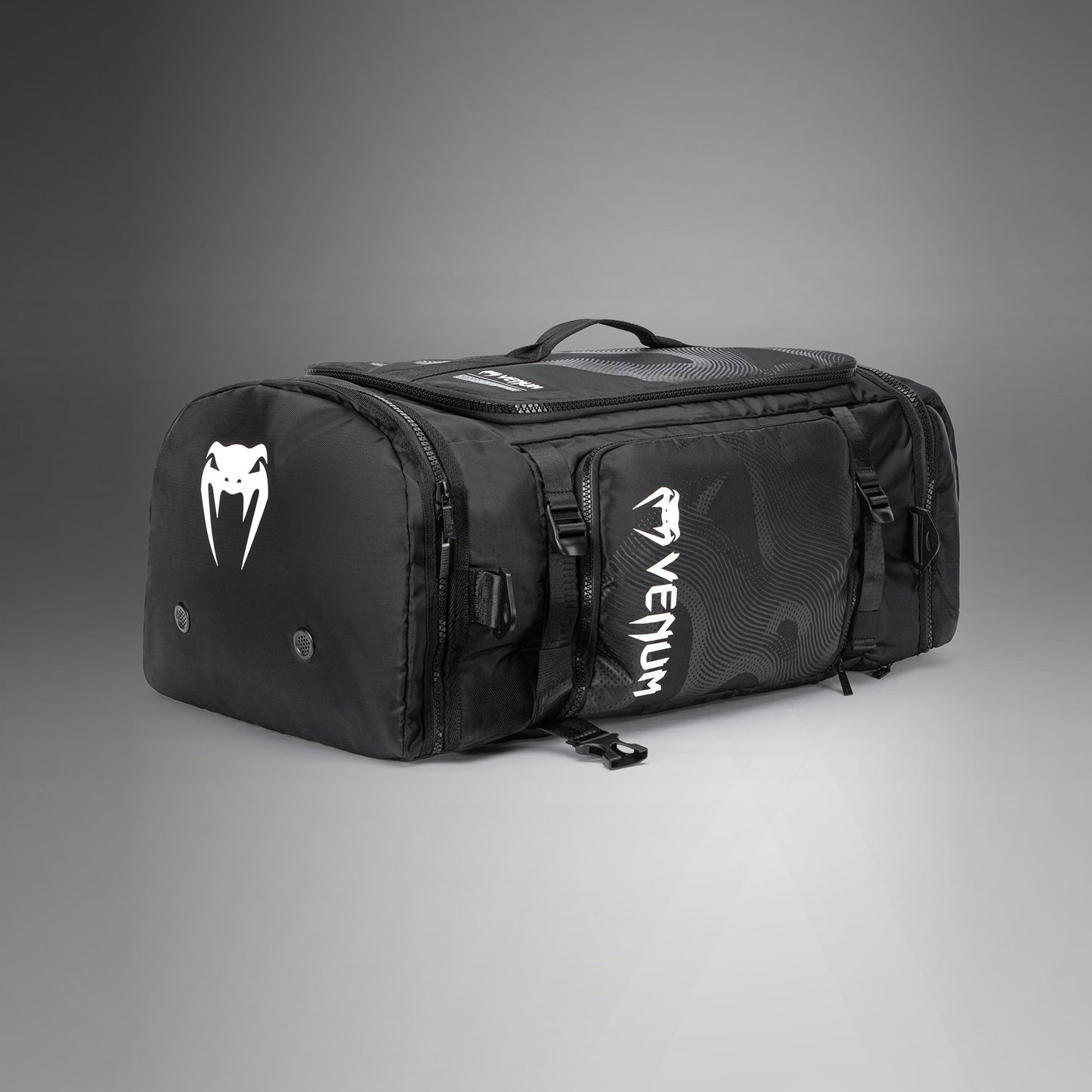 Venum Shockwave-sporttas (48L) - Zwart