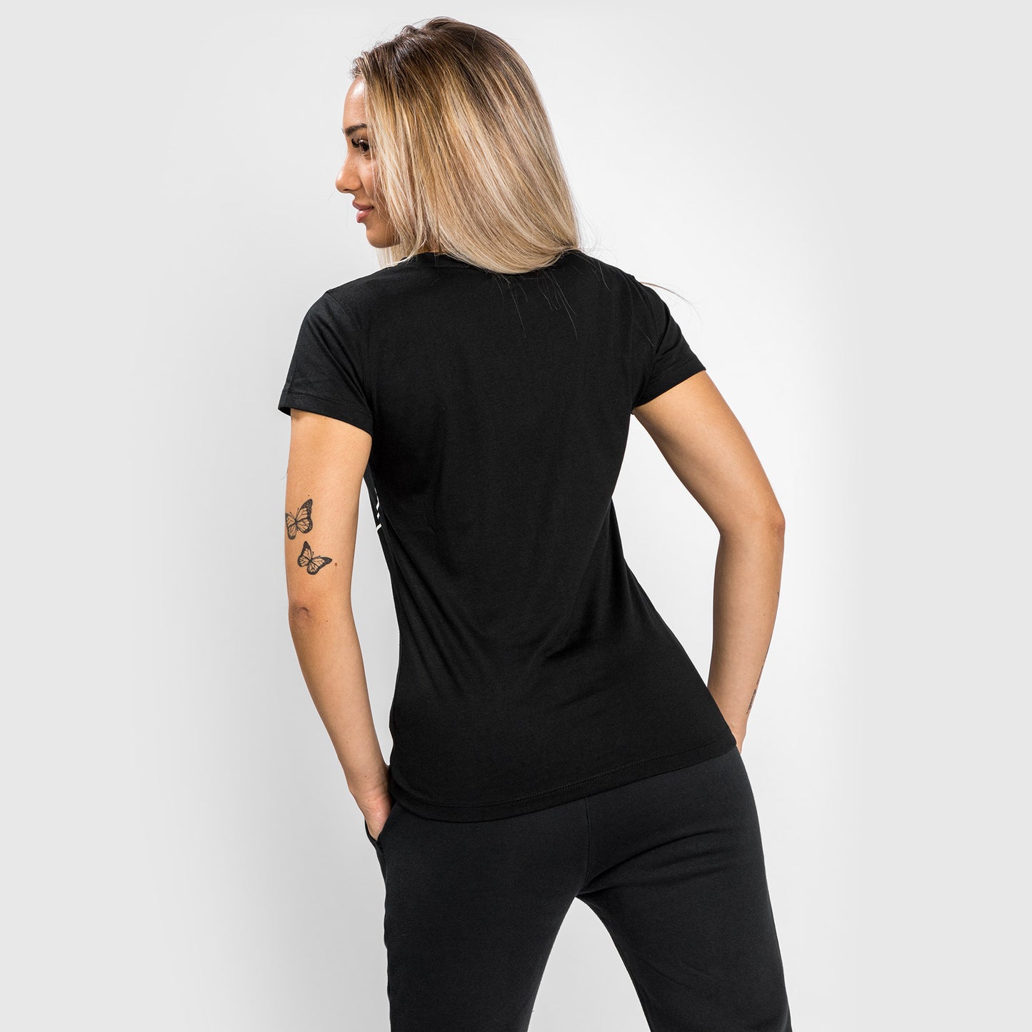 UFC Venum Fight Night 2.0 Replica Dames-T-shirt - Zwart