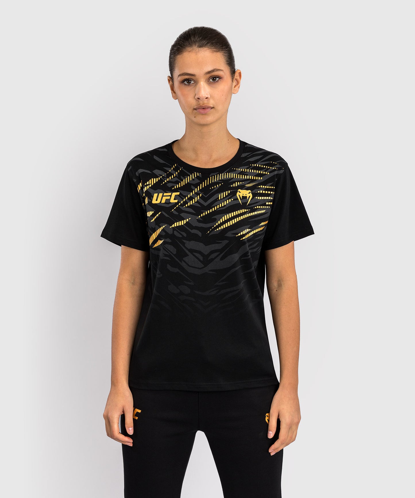 UFC Fusion by Venum Replica Korte Mouwen T-shirt voor Dames - Champion