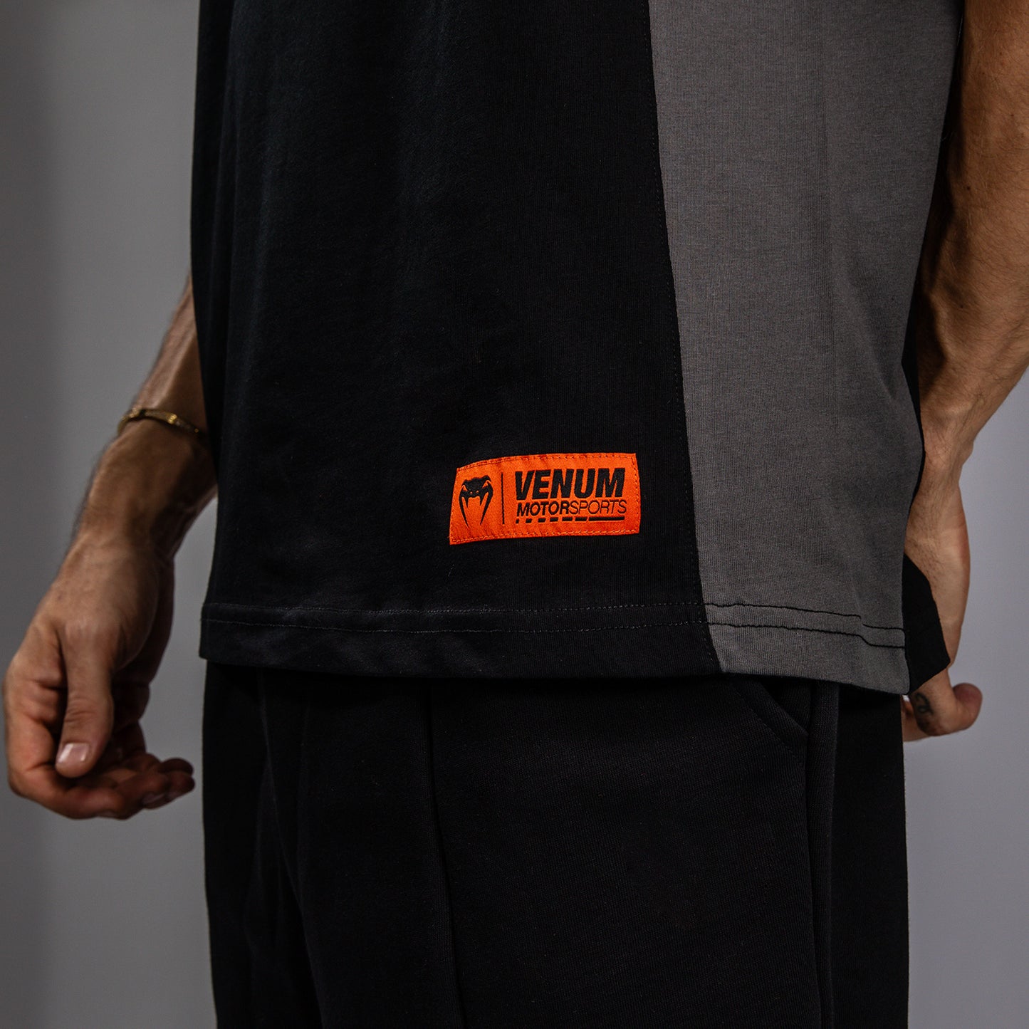 Venum Motorsport T-Shirt - Diep Zwart