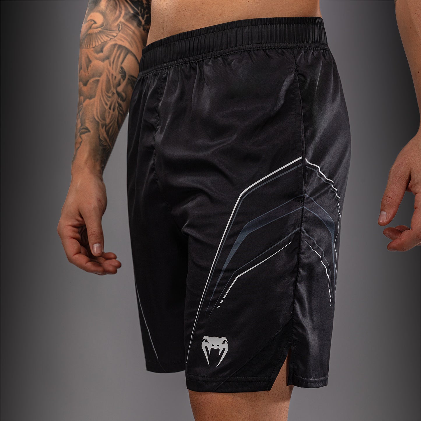 Venum Streamline Trainingsshorts – Zwart/Wit