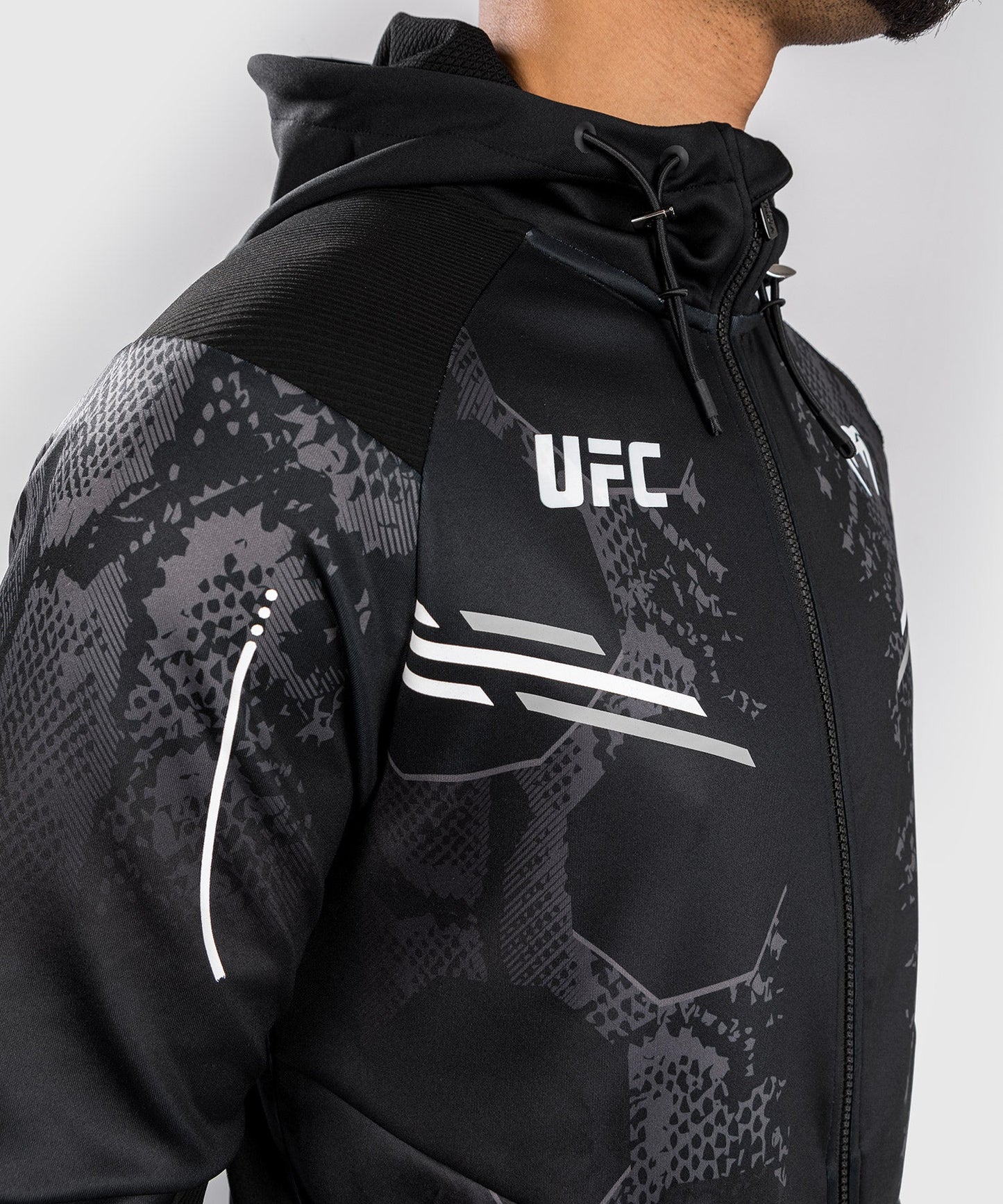 UFC Adrenaline by Venum Authentic Fight Night  Gepersonaliseerde jas voor Mannen - Zwart