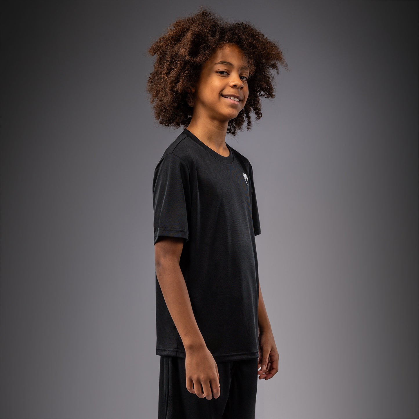 Venum Lineup T-shirt met korte mouwen voor jeugd - Zwart/Wit