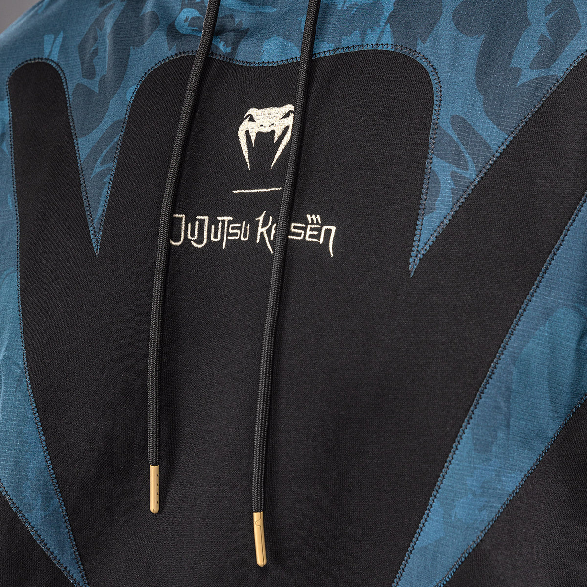 Jujutsu Kaisen x Venum Fushiguro Hoodie – Oceaan Blauw