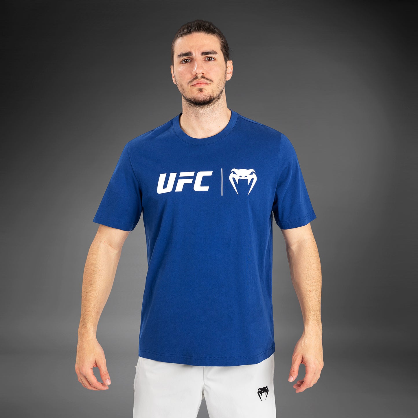 UFC Venum Klassiek  T-shirt - Marineblauw/wit
