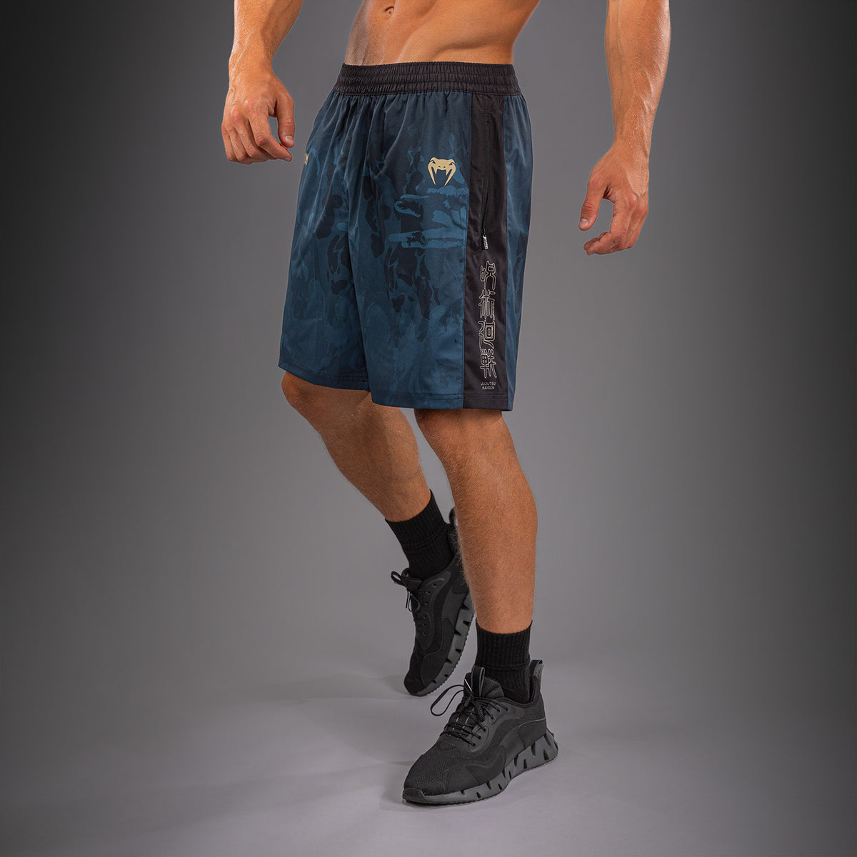 Jujutsu Kaisen x Venum Fushiguro Trainingsshorts – Oceaan Blauw