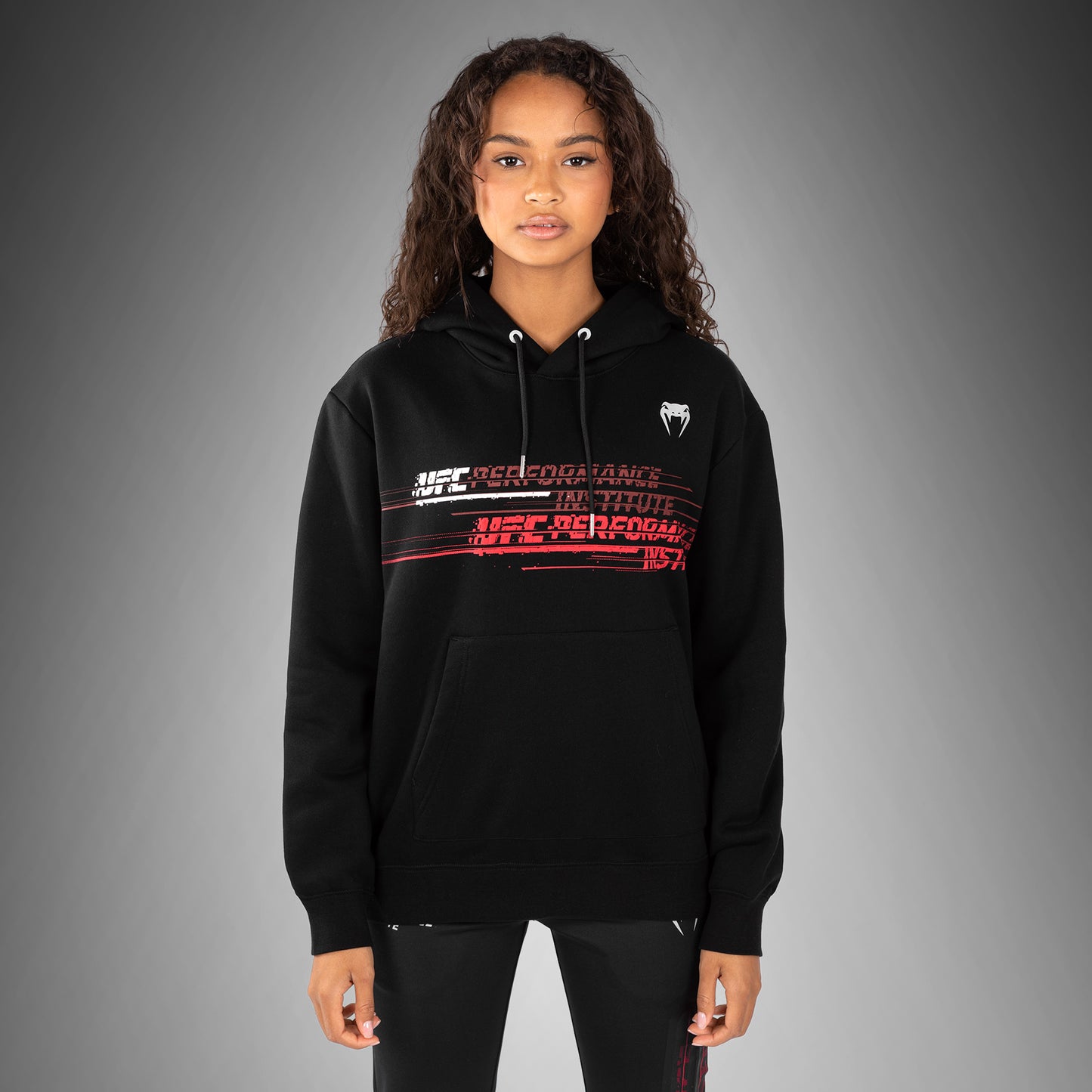 UFC Venum Performance Institute 2.0 Dames Hoodie - Zwart/Rood