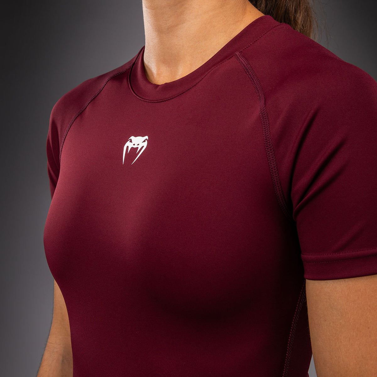 Venum Aero XT Rashguard met Korte Mouwen - Pruim