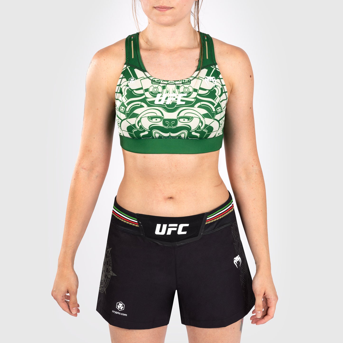 Noche UFC by Venum Authentic Fight Night Sportbeha voor dames - Groen